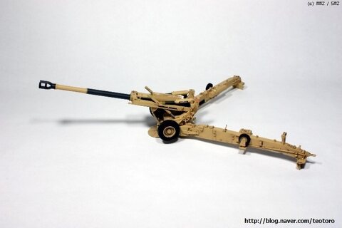 M198 155mm Medium Towed Howitzer Usmc Version 1/35 Trumpeter