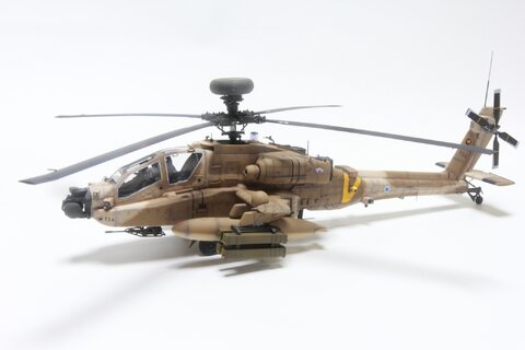 맹모델 1/35 이스라엘공군 AH-64D 아파치 롱보우