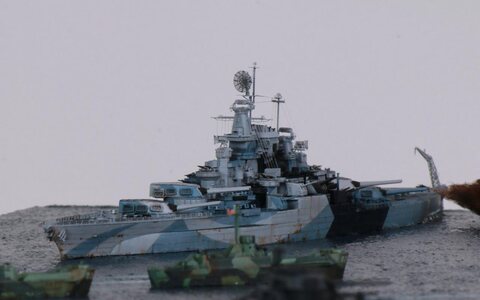 1/700 BB-48 West virginia 1945