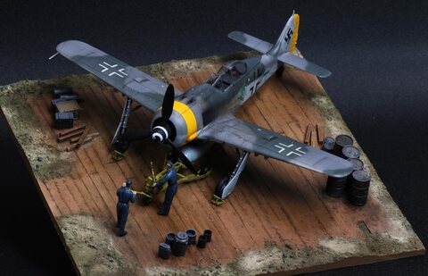 1/48 fw-190 포케울프 비넷