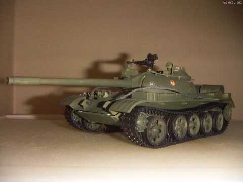 Russian T-55A Tank, 1/35, Skiff