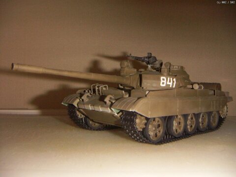 Russia T-55M Tank, Skiff, 1/35