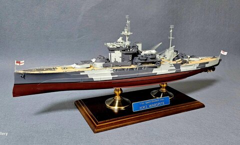 1/350 Warspite   (아카데미, 한정판)