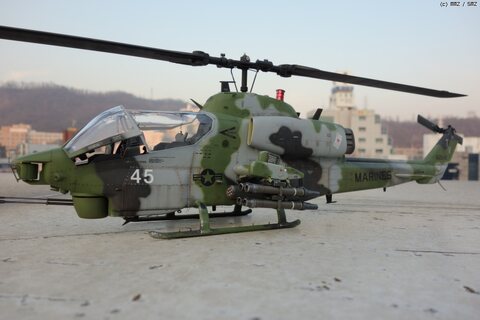 아카데미 1/35 ah 1w 슈퍼코브라(nts형 아님 구형)