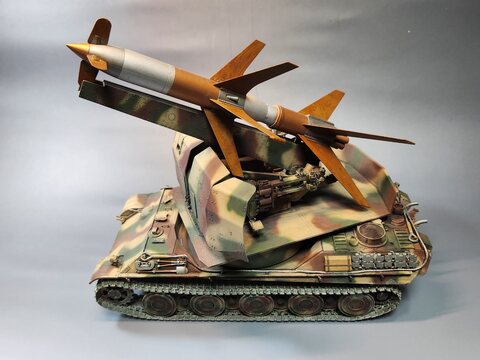  Flakpanther w/8.8cm Flakrakete Rheintochter I