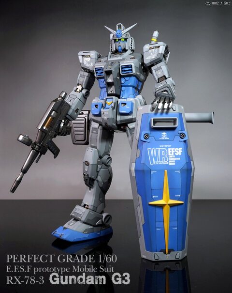 [完成] PG RX-78-3 Gumdam G3 건담 G3