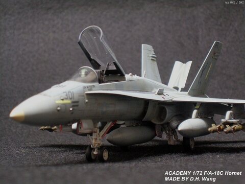 1/72 아카데미 VFA-192 F/A-18C Hornet "GOLDEN DRAGONS"