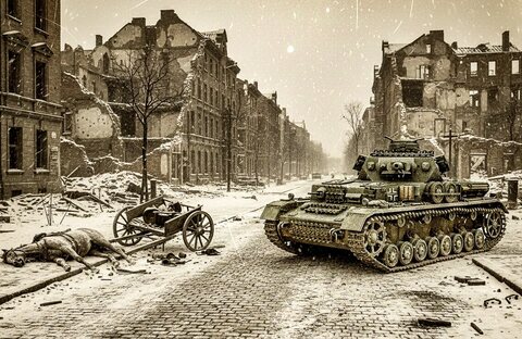 Pz IV F & T-34/85