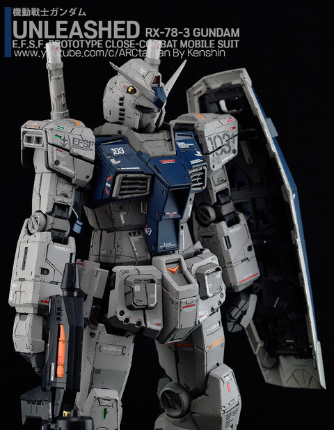 PG RX-78-3 UNLEASHED GUNDAM G3 ver.