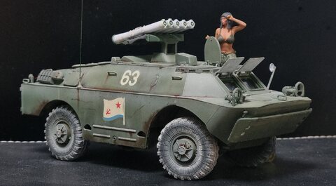 1:35 드래곤 BRDM3 완성