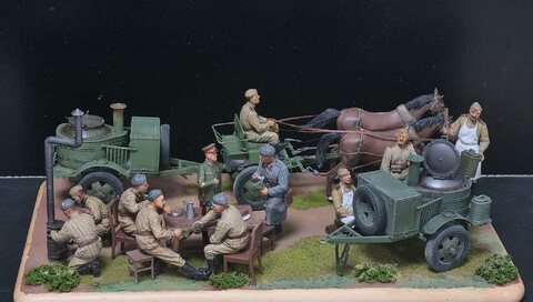 1/35 2차대전 소련군 필드키친