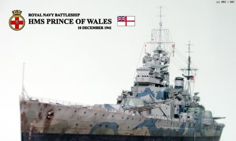 1/350 영국전함 HMS 프린스 오브 웨일즈
