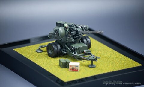 ROK KM167A3 견인발칸포