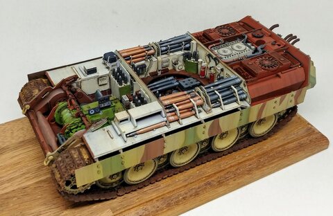 (TAKOM) Panther A late (Full interior)