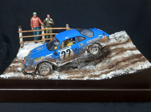  1971 587 Alpine Renault A110 Andruet Rally Monte Carlo
