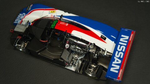 Nissan R89C 1989 Le Mans Race #23 Cut-Away View