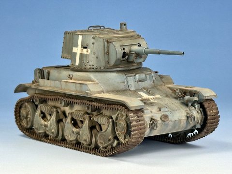 Beutepanzer R35 (Vickers-Turm, What If)