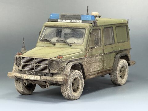 Mercedes Wolf SSA Armored Vehicle