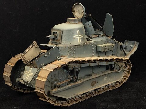 German FT-17 cast turret