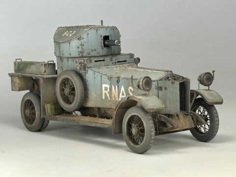 British R-R Armored car