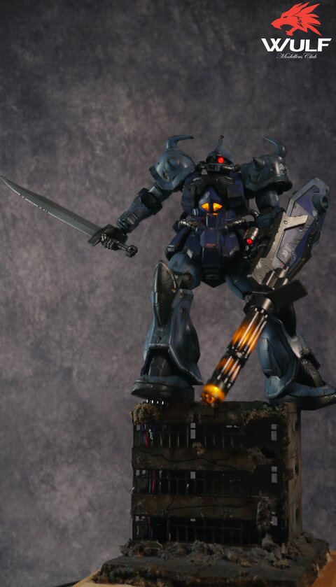 [BANDAI] HG 구프 커스텀 비넷 Overheat