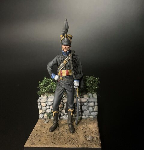 HUSSAR OFFICER, BRUNSWICK, 1815.