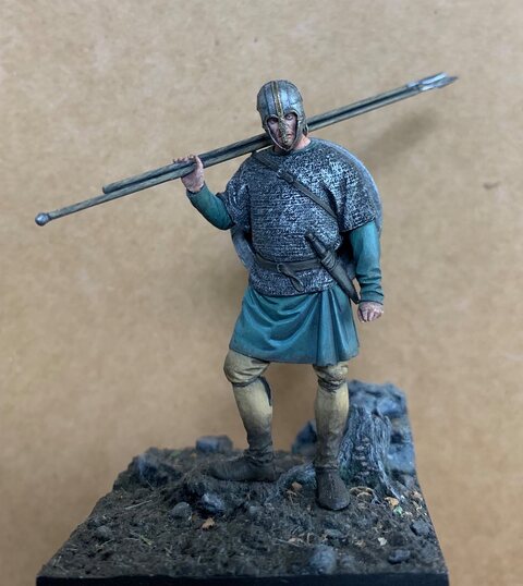Northumbrian Warrior, 8th-9th C.