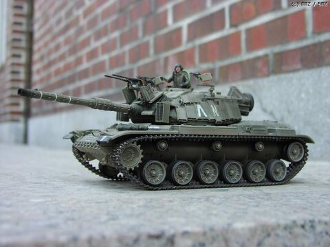 아카데미 1:35 IDF M60A1 모터라이즈
