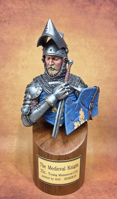 THE MEDIEVAL KNIGHT 15C. (1/10)