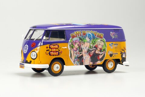VOLKSWAGEN TYPE 2 DELIVERY VAN "Egg Girls Happy Halloween" [Hasegawa] 1/24