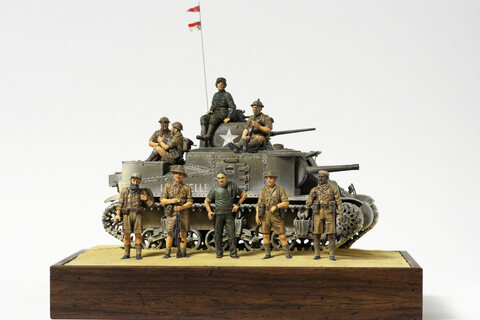M3 LEE Early 사하라 전차대
