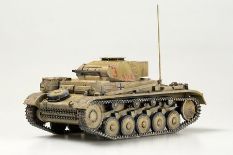 Panzer II Ausf.F North Africa (2호전차 F형 북아프리카) 1/35 [아카데미]