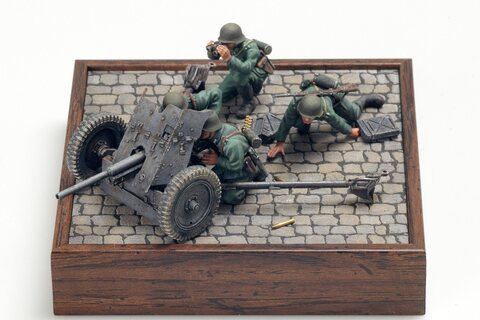 German 3.7cm Anti-Tank Gun Pak35 1/35 [TAMIYA]