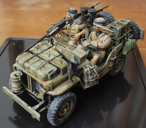 1/35 타미야 SAS 짚