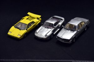 Countach  LP500S, BMW M635csi, Porsche 959 (Academy 1/24)