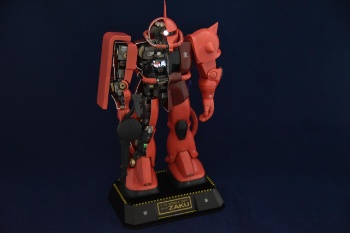 자쿠Ⅱ 사야 전용기 메카닉 모델(Bandai 1/72)