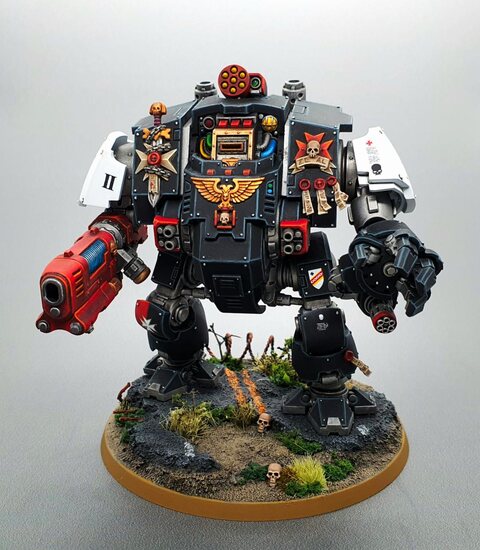 Warhammer 40k] Black Templars Redemptor Dreadnought