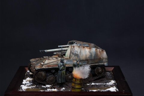 1/35 German Self-Propelled Howitzer Wespe