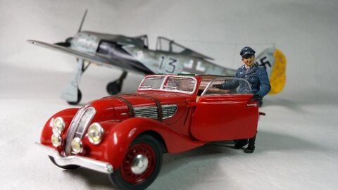 Josef Priller's Fw190A-5 with BMW 327