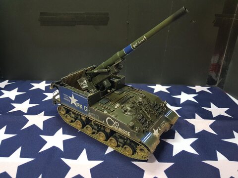 1/35 Academy (AFVclub) M40 155mm GMC (커스텀도색)