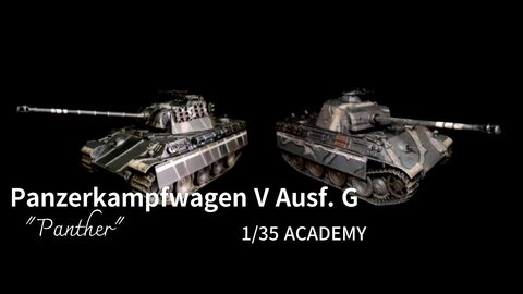 1/35 Academy Panther G (커스텀 도색)