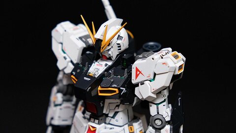 [MS Build] Rx-93 Nu gundam resin conversion