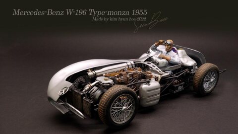 Mercedes-benz w196 type-monza 1955