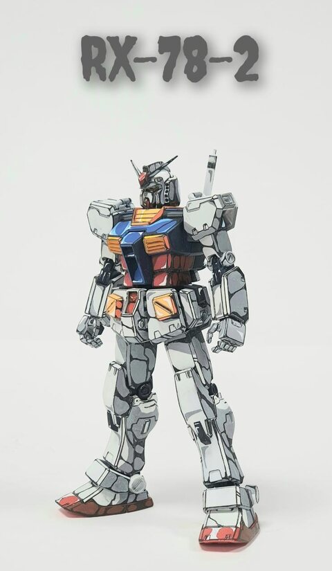 RX-78-2 ANIMATION PAINTING