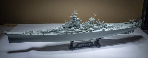 (아카데미,합동) USS Missouri BB-63 (1/400,14401)