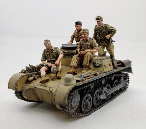 HobbyBoss German Tropical Panzer Crews