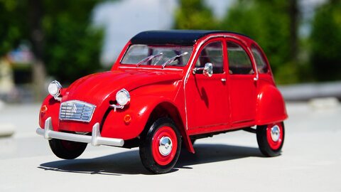 [Gunze] 1/24 Citroen 2CV