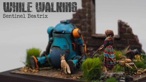 "산책중에-While Walking Sentinel Beatrix"_1/35_VIGNET