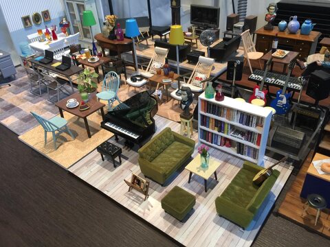 DIORAMA (식탁위의 작은 디오라마)