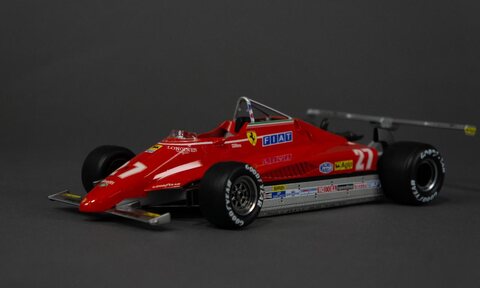 FUJIMI 1/20 Ferrari 126C2 No.27 Gilles Villeneuve